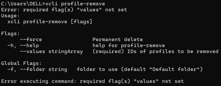 Learn CLI command flags reference visual 3