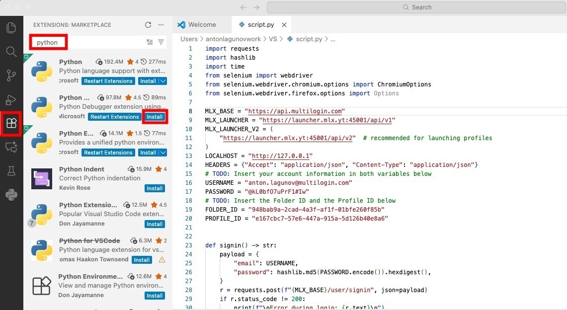 Getting started with automation scripting reference visual 4