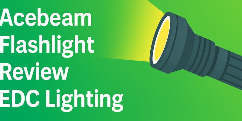 Análise ACEBEAM: Melhores Lanternas EDC para Aventuras ao Ar Livre