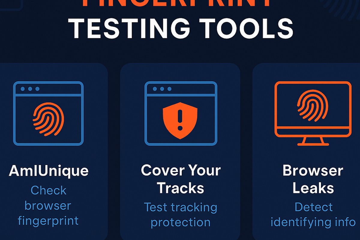 Antidetect browser workflow showing how profiles create separate identities