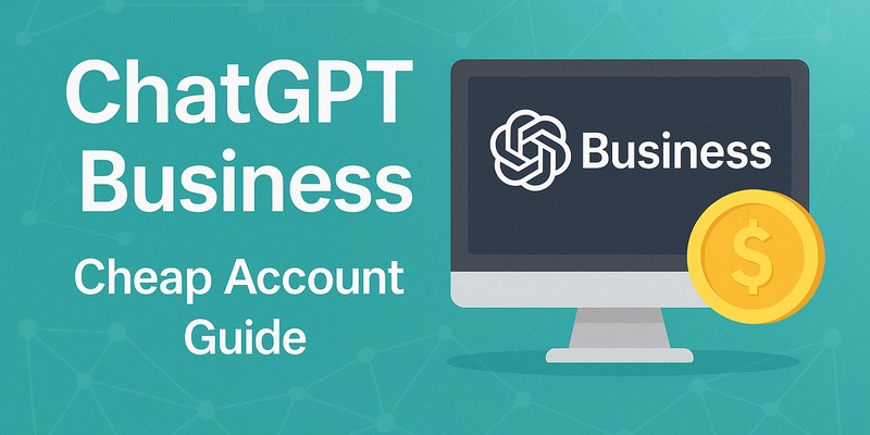 How to Buy ChatGPT Business Accounts Cheap: Get 6 Accounts for Only $0.83 Each logo - SaaS review